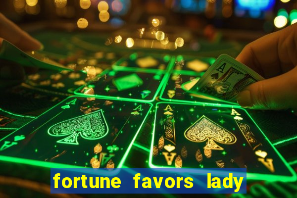 fortune favors lady nikuko legendado pt br